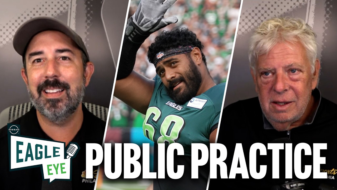 Recapping the Eagles' public practice in front of 45,000 fans | Eagle Eye Podcast