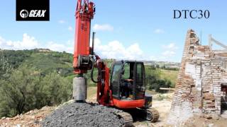 GEAX DTC30 - compact Piling Rig, drilling machine