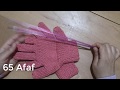 جوانتى تريكو بإبرتين فقط (قفازات) ....    Knitting  Finger Gloves - with two Needle