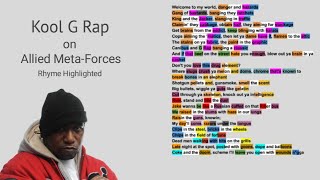 Kool G Rap on Allied Meta Forces - Lyrics, Rhymes Highlighted (12)