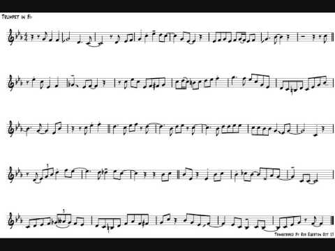 Chet Baker 'But Not For Me' Trumpet Solo Transcription