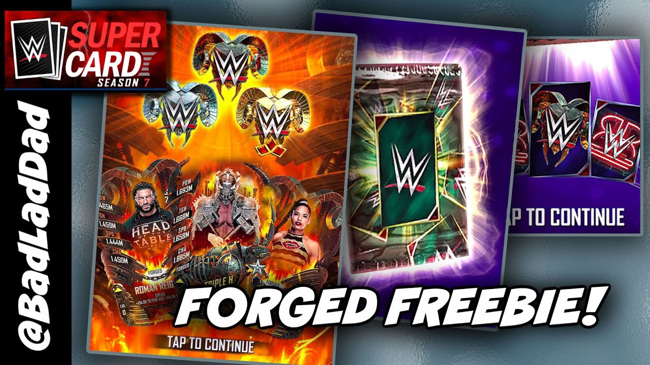 Forged freebie, ladder reward and 300+ tickets! | WWE SuperCard Season 7 Ep07