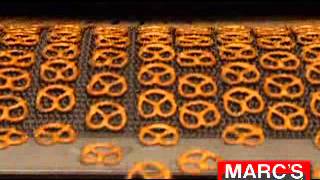 Marc Glassman of Marc's visits the Rold Gold Pretzel Plant.