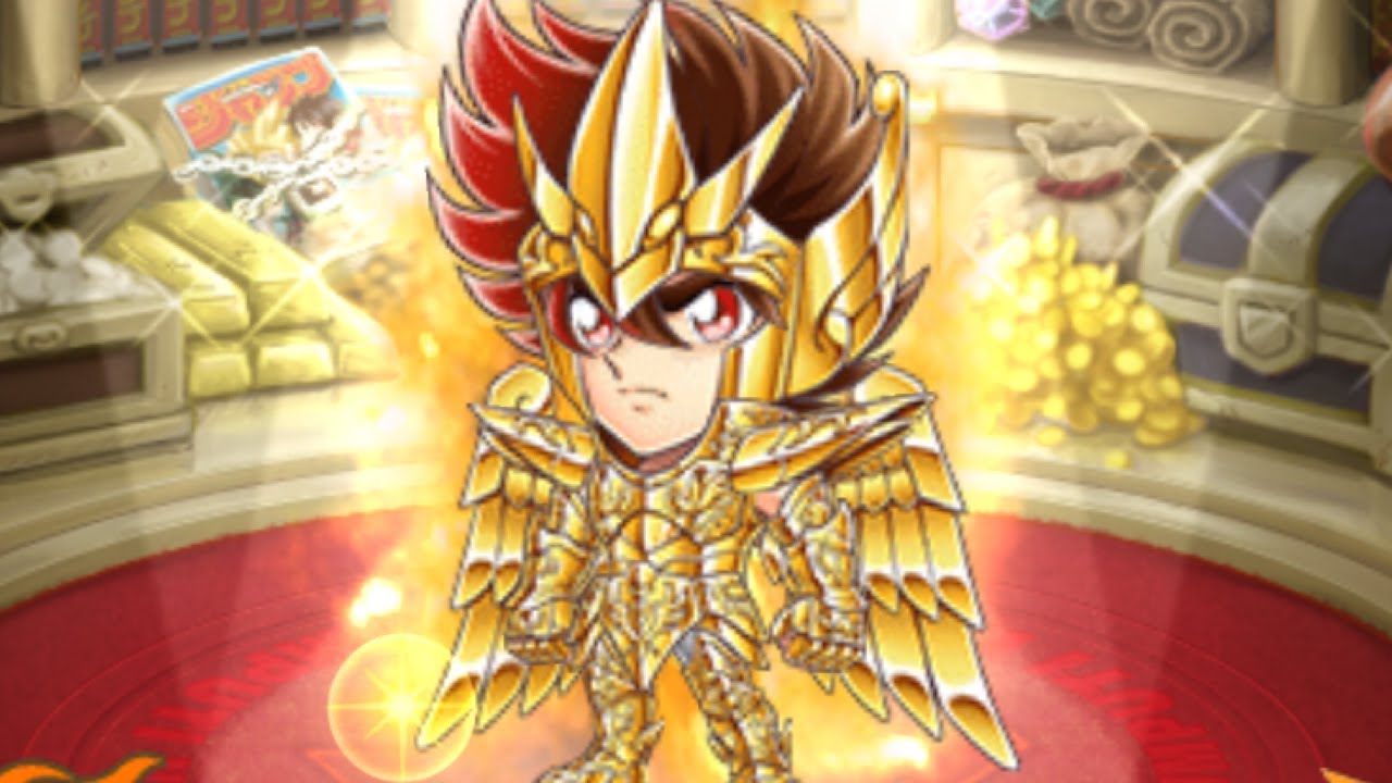 I wanted the Legendary Seiya so I pulled the gacha and got
