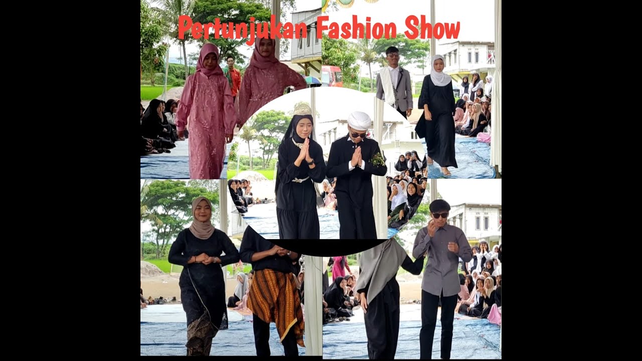 Seru!!! Pertunjukan Fashion Show Siswa Nurul Amin