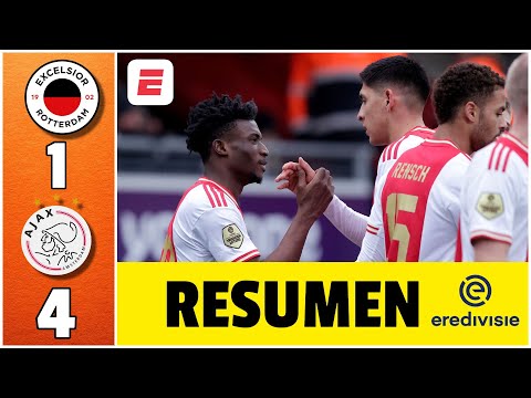 Ajax de Edson Álvarez goleó al Excelsior por 4-1 y se reencontró con la victoria | Eredivisie