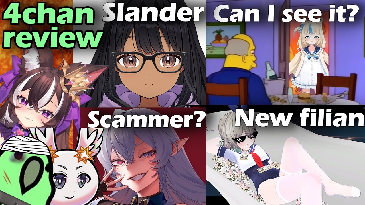 This Month On The 4chan Vtuber Board w/@rimaevenstar @DepressedNousagi