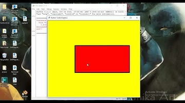 creating rectangle using python turtle