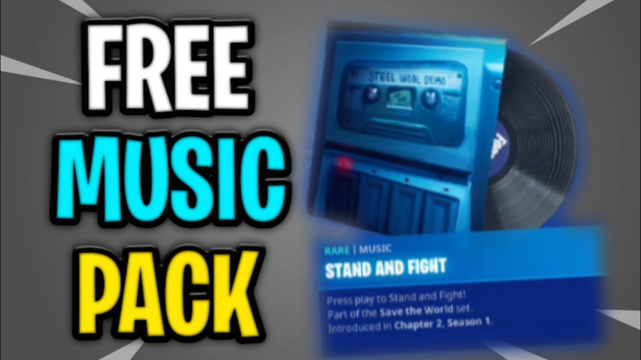 Fortnite STEEL WOOL Music Pack (STAND AND FIGHT) YouTube