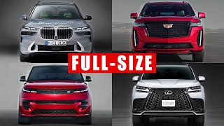 Top 7 LUXURY FULL-SIZE SUVS 2022