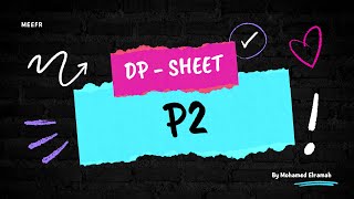 Question 2 - DP Sheet - Algo Course