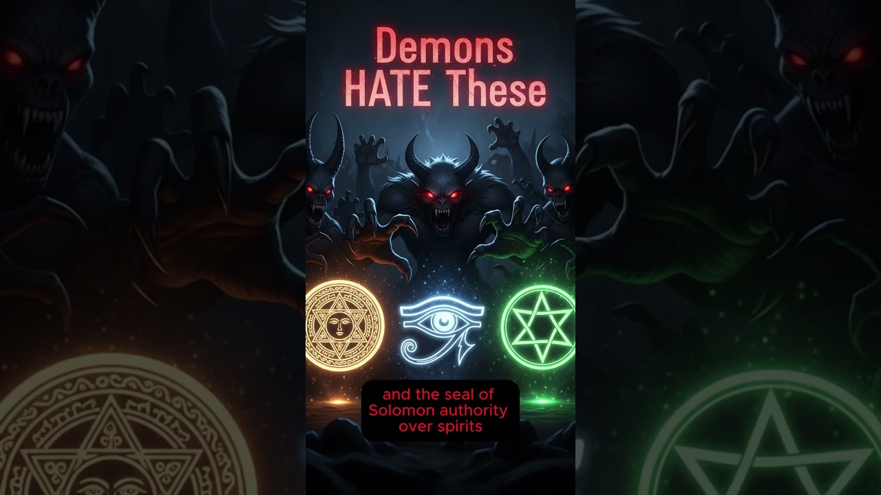 “Why Demons HATE These 3 Symbols ⚔️👁️🔥