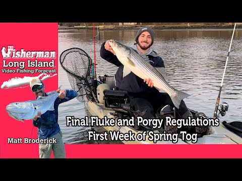 April 4th 2024 Long Island Metro Fishing Report with Matthew Broderick 