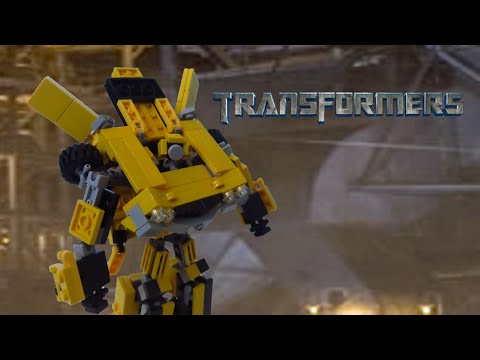 Lego Transformers 2007 Bumblebee Old Camaro Youtube