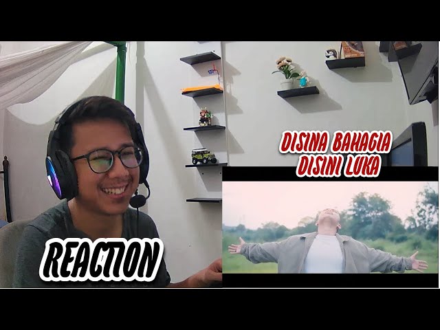 REACTION DISANA BAHAGIA DISINI LUKA   ZINIDIN ZIDAN OFFICIAL LYRIC VIDEO class=