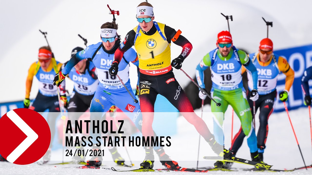 Mass Start Hommes Antholz 2021 Youtube