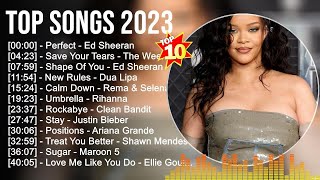 Top Songs 2023 - Miley Cyrus, Ed Sheeran, ZAYN, Charlie Puth, Bruno Mars, Dua Lipa, Maroon 5