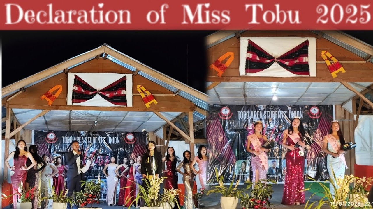Declaration of Miss Tobu (TASU) 2025// Crowning  Moment 👑// Episode 12🇮🇳