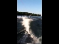 Spencer wakeboard crash