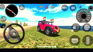 Dollar song sidhu musewala real Indian new model red fortuner offroad village driving gameplay video