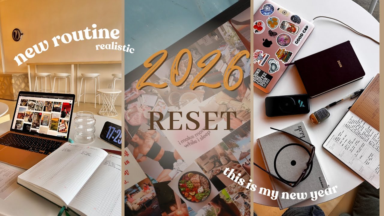 day in my life | realistic routine, 2026 reset + yap session - YouTube
