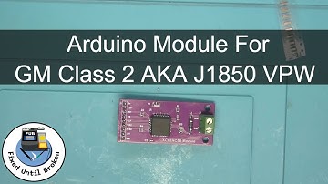 Arduino Module For GM Class 2 or J1850 VPW Using XC68HC58 IC