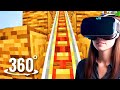 VR Coaster in Minecraft: 360° Epic Adventure! (360 4K 60fps)