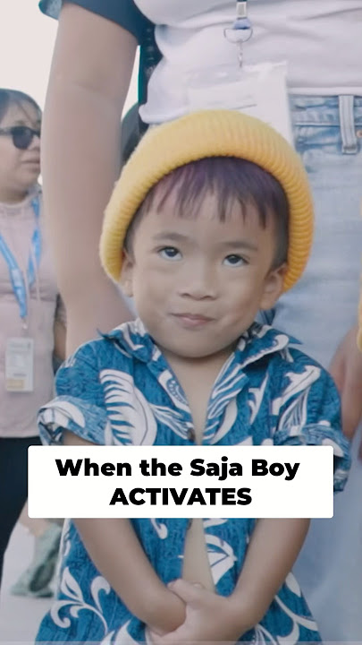 When the Saja Boy from KPop Demon Hunters ACTIVATES! 🤯