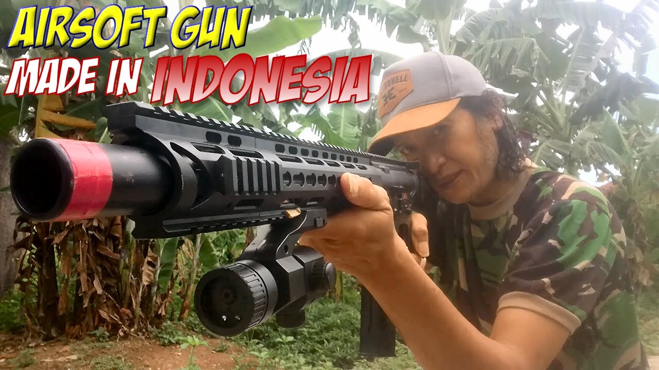 Nyobain beli Airsoft Gun buatan Indonesia 🇮🇩 d'Cobra M416 YouTube