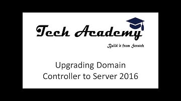 Upgrading Domain Controller to Server 2016