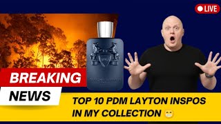 My top 10 Layton inspired scents in my collection