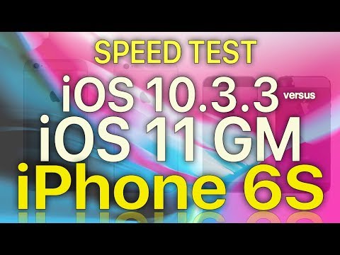 iPhone 6S Plus iOS 11 Speed Test!. 