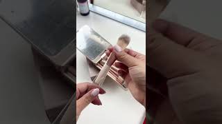 The cutest travel makeup brush set! Wealth