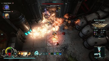 Co-op - Assault Crusader vs Word Bearer Vanguard - Crusader Class - Warhammer 40K Inquisitor Martyr