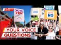 Legal expert answers Voice referendum questions | A Current Affair