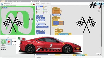 How to Make a Racing Game in Scratch | Part 1/3