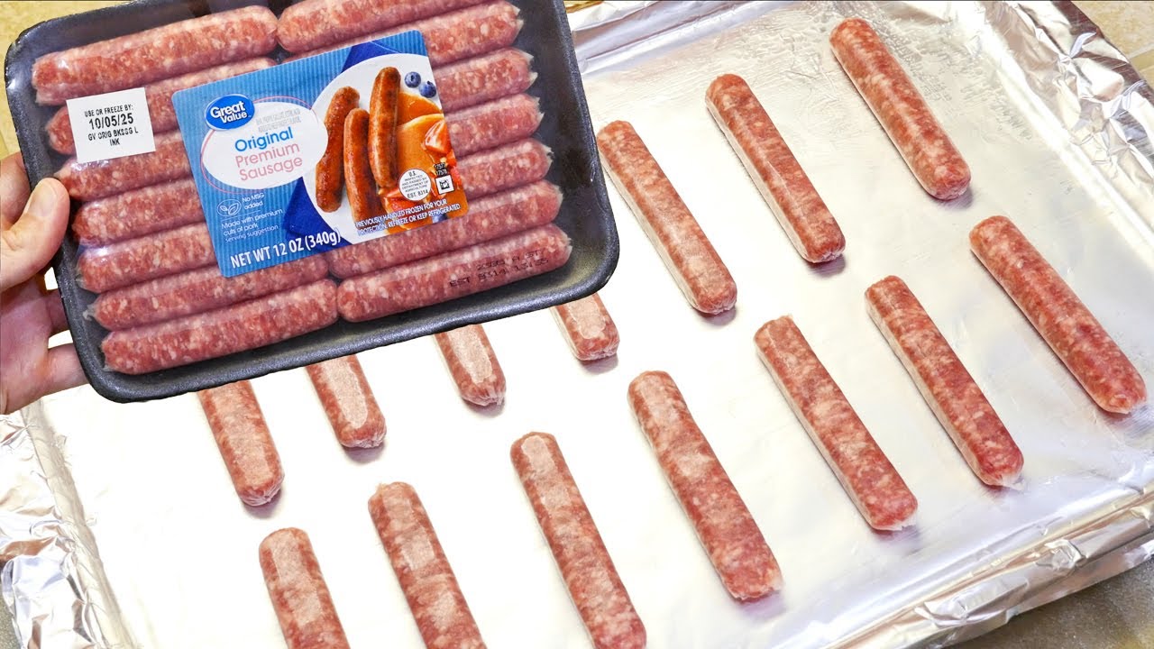 How To Cook: Breakfast Sausage Links in the Oven
