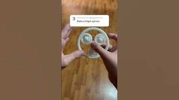 3D PRINTED FIDGET SPINER!? 🫣#3dprinting #bambulab #fidget