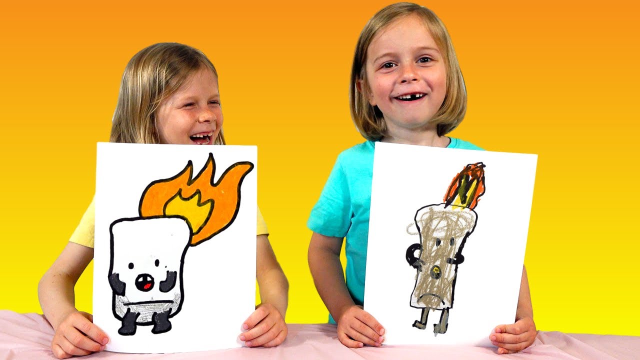 How To Draw Flamemallow From  Kids App 