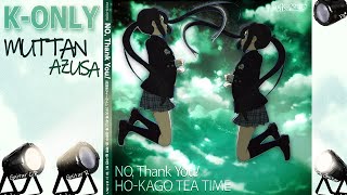 Video thumbnail of "NO, Thank You! - Guitar 2 Only (Highest Quality)【AZUSA】K-On!!"