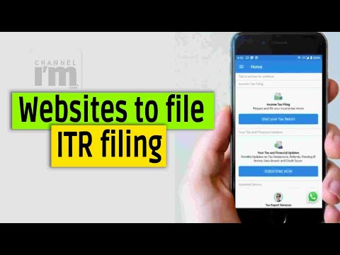 Websites to file ITR filing