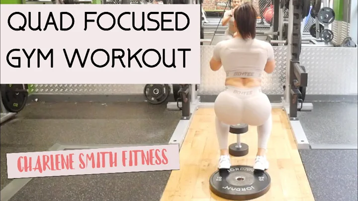 COME TO THE GYM WITH ME QUAD FOCUSED WORKOUT | CHA...