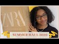 ZARA Haul &amp; Try On | Summer 2020 (NEW IN + FIRST IMPRESSIONS)