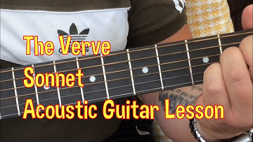 The Verve-Sonnet-Acoustic Guitar Lesson