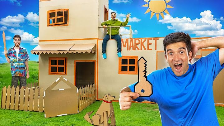 CINE PĂRĂSEȘTE ULTIMUL CASA DIN CARTON !! **Partea 3