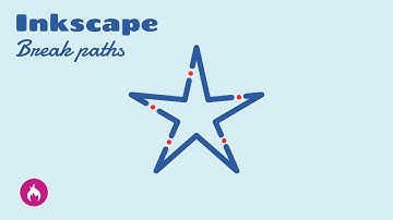Inkscape tutorial break paths at nodes