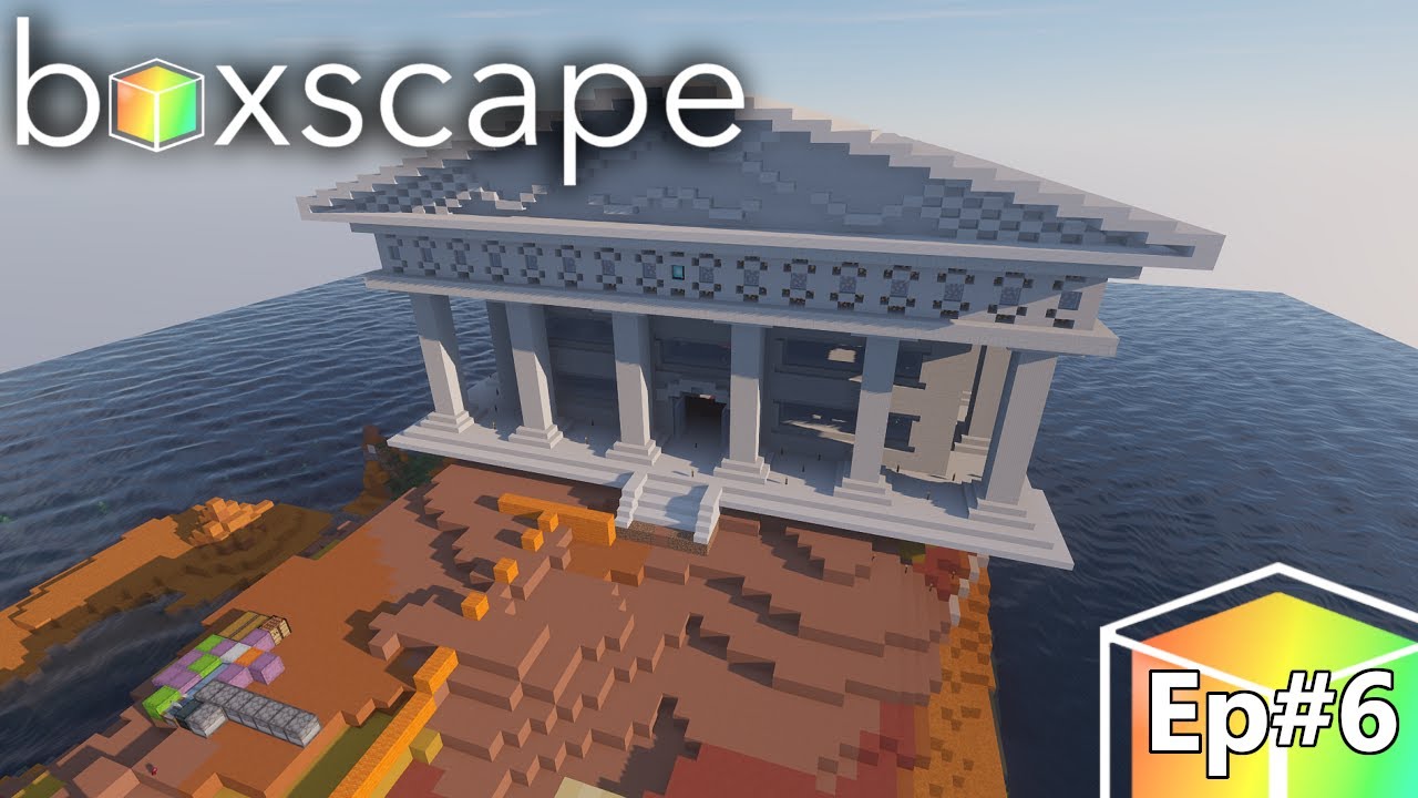 Making A Bank On Boxscape! -Boxscape Ep.6- - YouTube