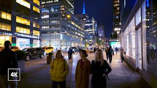 Quiet Walk in New York - Walking Tour 4K NYC