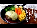 【作り置きOK】ホットクックでジューシーなハンバーグができました（冷凍保存したタネを焼くだけ）