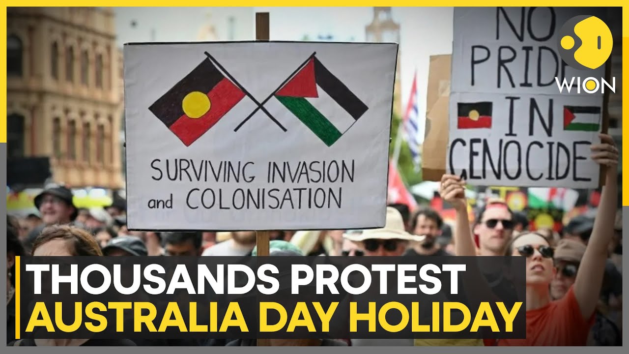 Australia: Thousands protest in solidarity with indigenous people ...